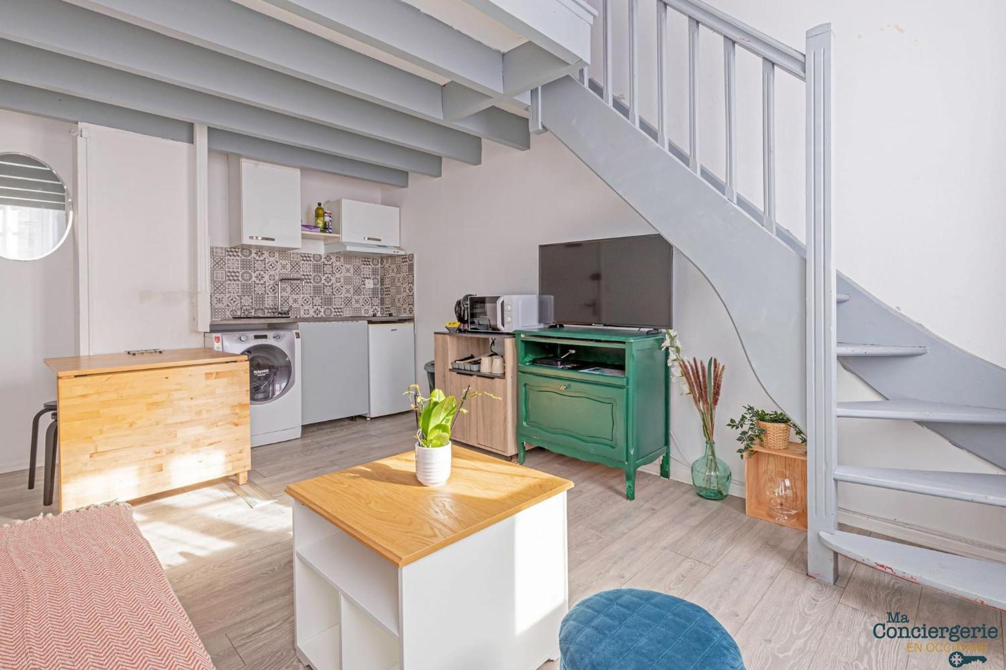 Duplex Champetre : Gare, Marche, Hypercentre Apartment Тулуза Екстериор снимка